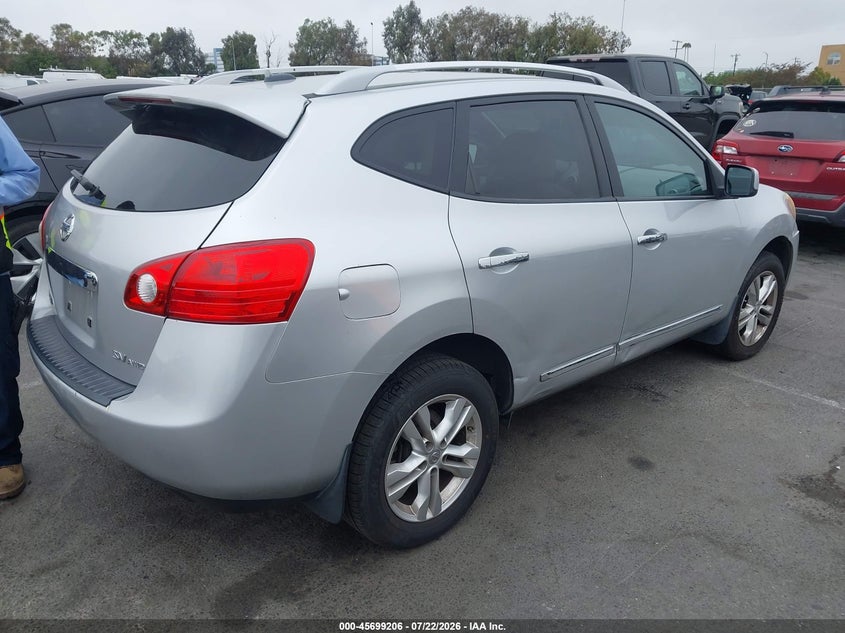 2013 Nissan Rogue VIN JN8AS5MV0DW604866 IAAI salvage auction — NORMAL WEAR, Clear - Dealer Only (California), sold $975 on 2026-07-30 (photo 4)