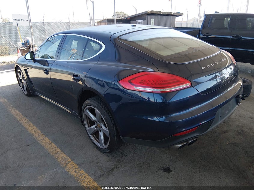 2015 Porsche Panamera VIN WP0AB2A73FL050274 IAAI salvage auction — SIDE, Salvage (California), sold $6,100 on 2026-08-10 (photo 3)