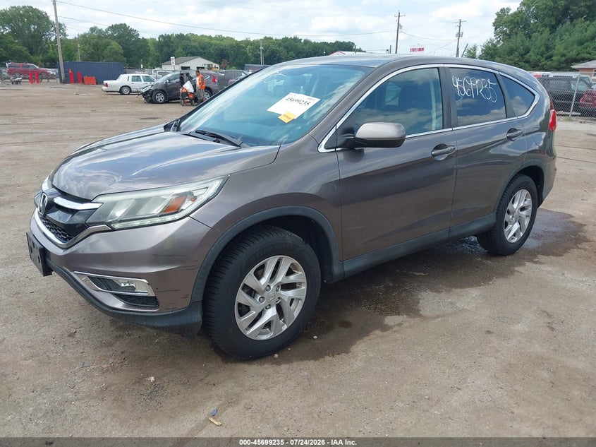 2015 Honda Cr-v VIN 2HKRM4H58FH666568 IAAI salvage auction — REAR END, Salvage Title, sold $6,700 on 2026-08-20 (photo 2)