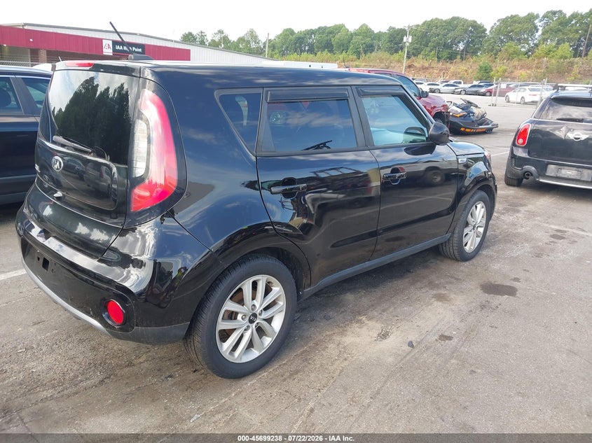 2018 Kia Soul VIN KNDJP3A59J7547966 IAAI salvage auction — NORMAL WEAR, Clear (North Carolina), sold $525 on 2026-07-30 (photo 4)