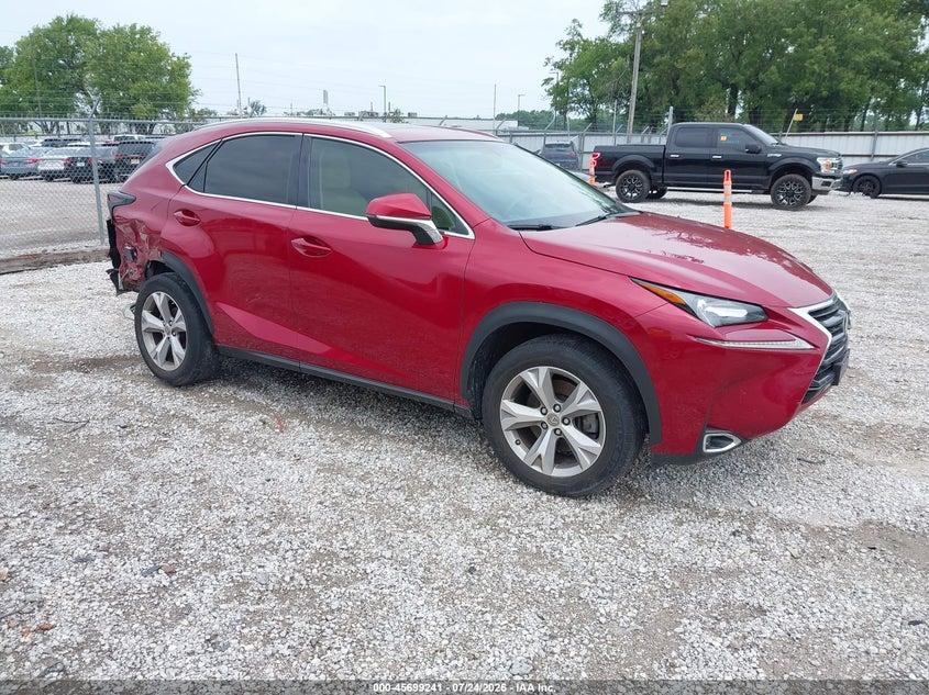 2017 Lexus Nx VIN JTJBARBZXH2126353 IAAI salvage auction — RIGHT REAR, Wait Title, sold $7,000 on 2026-09-19 (photo 1)