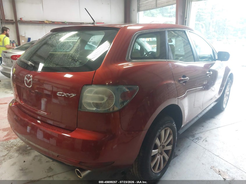2010 Mazda Cx-7 VIN JM3ER2W58A0326289 IAAI salvage auction — NORMAL WEAR, Clear (Virginia), sold $375 on 2026-07-28 (photo 4)