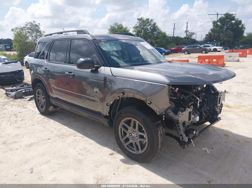 2025 Ford Bronco sport VIN 3FMCR9BN0SRE90387 — IAAI salvage auction photo