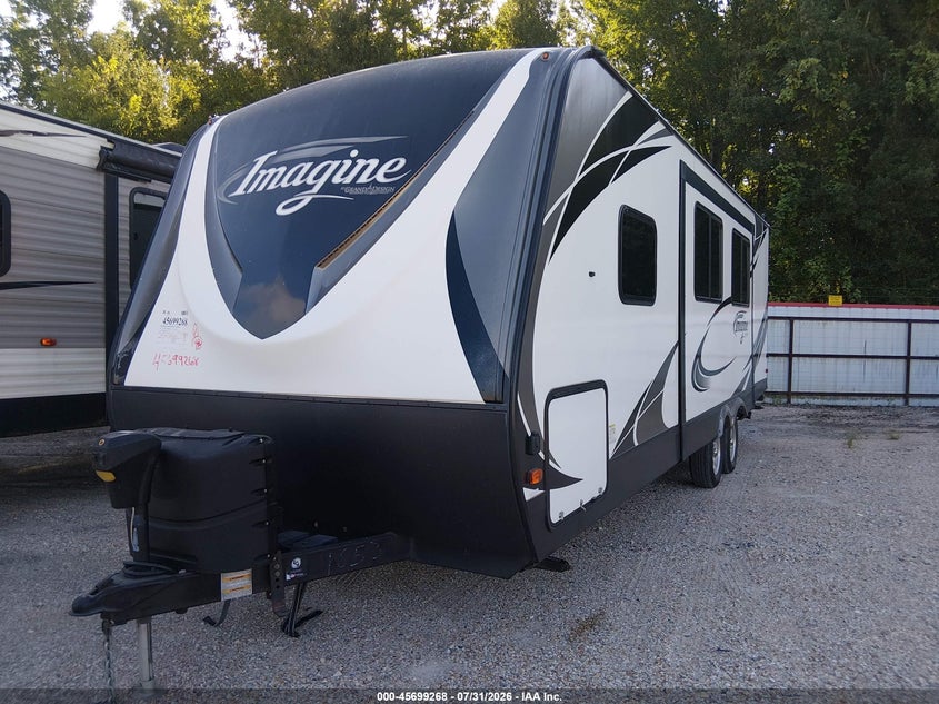 2016 Grand design Imagine VIN 573TE3026G3401653 IAAI salvage auction — SIDE, Wait Title, sold $1,050 on 2026-09-02 (photo 2)