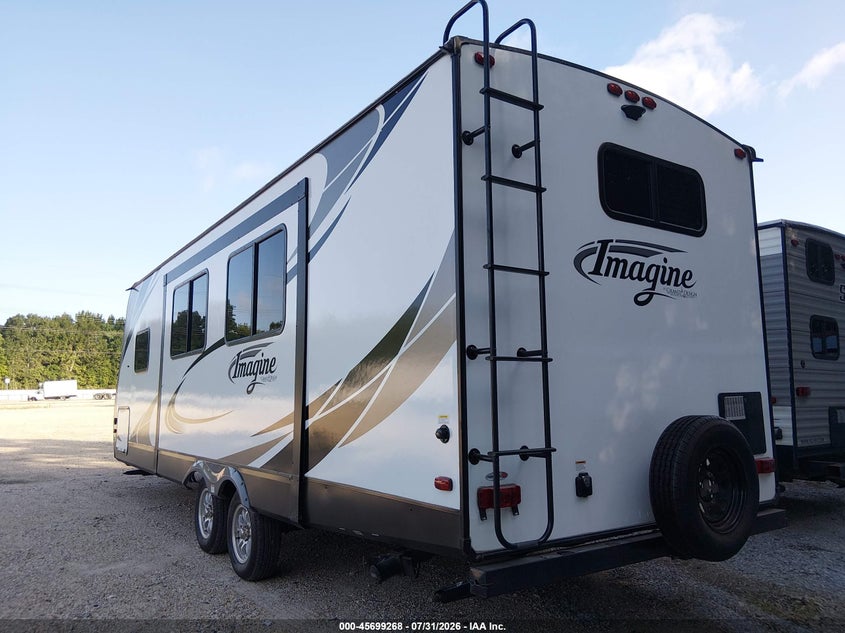 2016 Grand design Imagine VIN 573TE3026G3401653 IAAI salvage auction — SIDE, Wait Title, sold $1,050 on 2026-09-02 (photo 3)