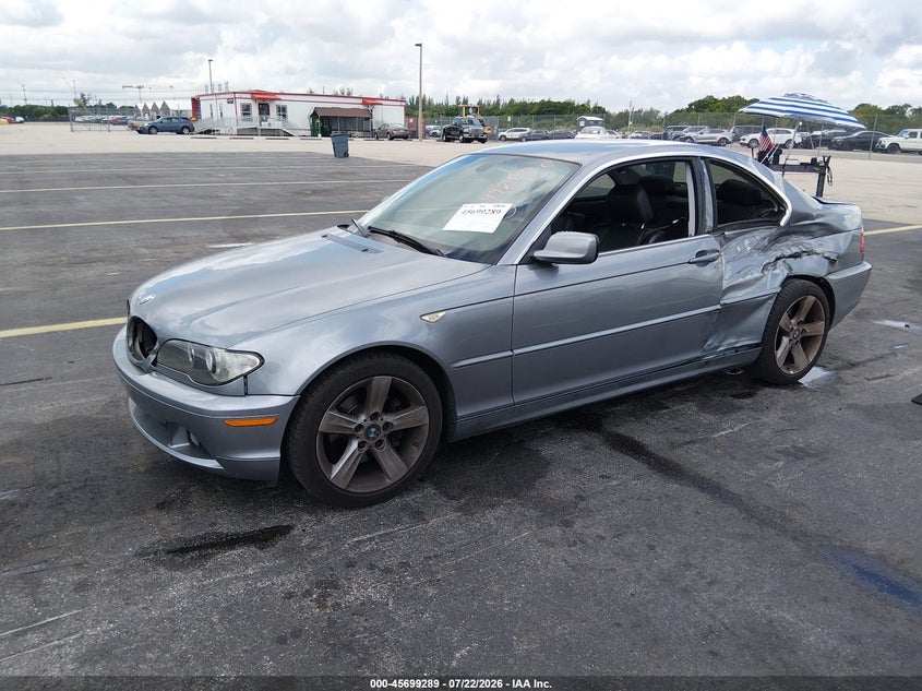 2004 BMW 3 series VIN WBABD33494JY97684 IAAI salvage auction — LEFT SIDE, Rebuildable (Florida), sold $400 on 2026-08-15 (photo 2)