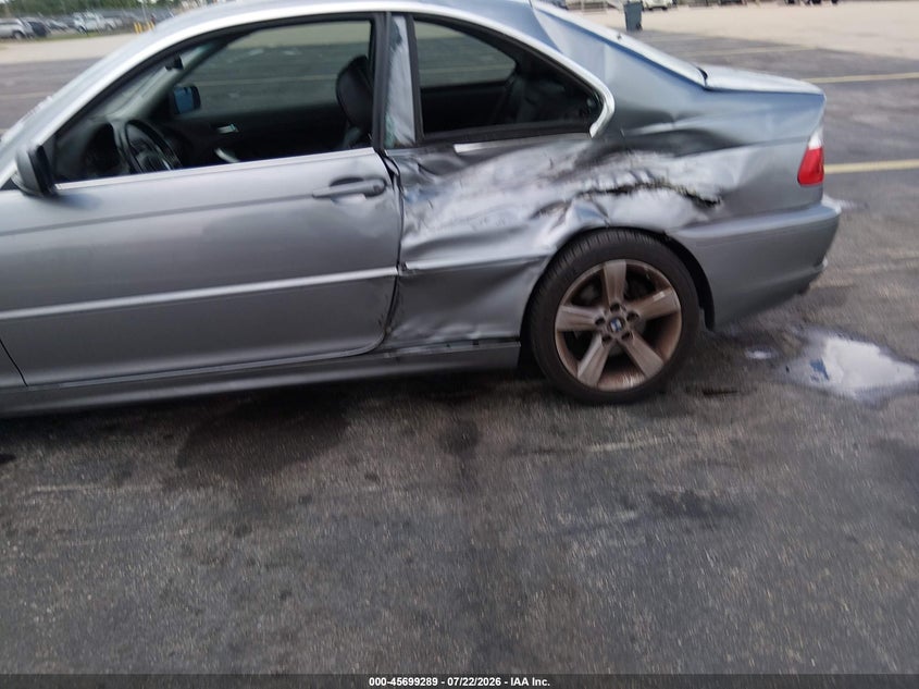 2004 BMW 3 series VIN WBABD33494JY97684 IAAI salvage auction — LEFT SIDE, Rebuildable (Florida), sold $400 on 2026-08-15 (photo 6)