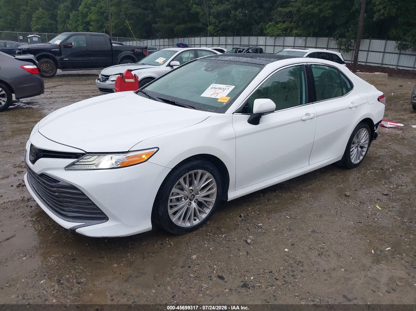 2019 Toyota Camry VIN 4T1B11HK5KU713341 IAAI salvage auction — REAR END, Salvage Title, sold $7,600 on 2026-08-26 (photo 2)