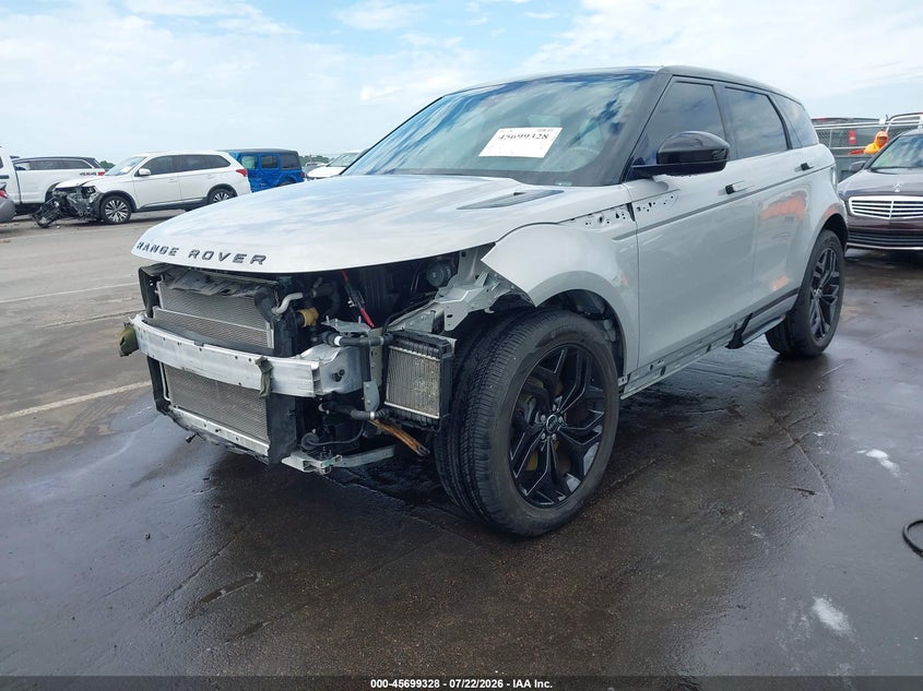 2020 Land rover Range rover evoque VIN SALZL2GX6LH043432 IAAI salvage auction — FRONT END, Salvage Title, sold $8,100 on 2026-08-20 (photo 2)