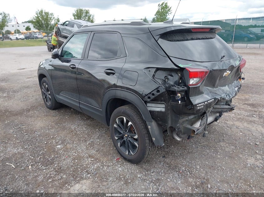 2023 Chevrolet Trailblazer VIN KL79MRSL2PB085118 IAAI salvage auction — REAR END, Salvage Title, sold $6,100 on 2026-08-01 (photo 3)