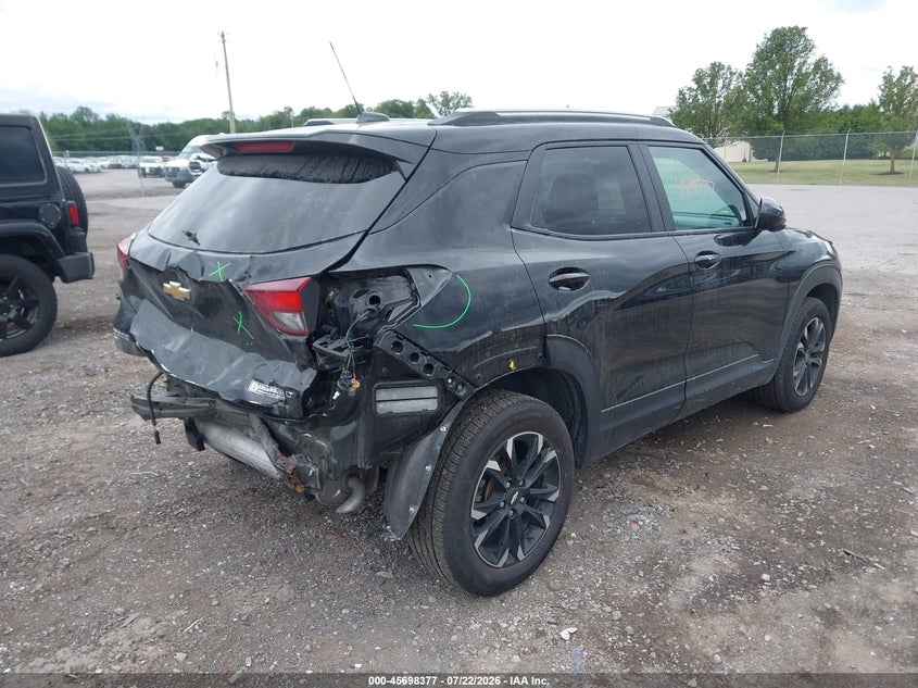 2023 Chevrolet Trailblazer VIN KL79MRSL2PB085118 IAAI salvage auction — REAR END, Salvage Title, sold $6,100 on 2026-08-01 (photo 4)