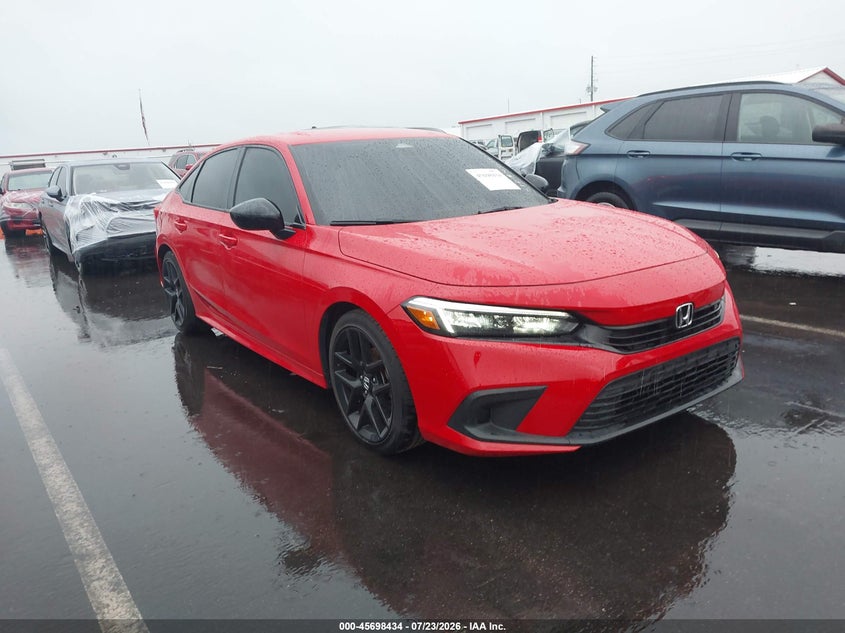 2022 Honda Civic VIN 2HGFE2F59NH571257 — IAAI salvage auction photo