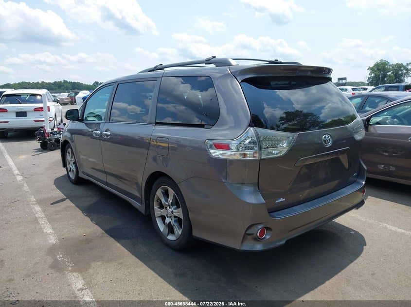 2013 Toyota Sienna VIN 5TDXK3DC9DS353788 IAAI salvage auction — NORMAL WEAR, Clear (New Jersey), sold $2,050 on 2026-07-27 (photo 3)