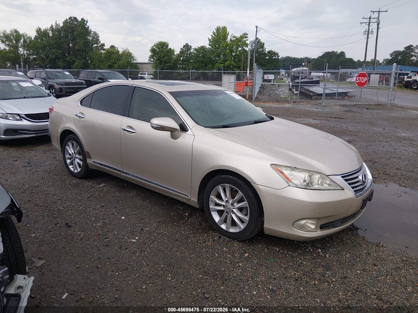 2011 Lexus Es 350 VIN JTHBK1EG4B2419246 IAAI salvage auction — WATER/FLOOD, Clear (Virginia), sold $1,200 on 2026-07-31 (photo 1)