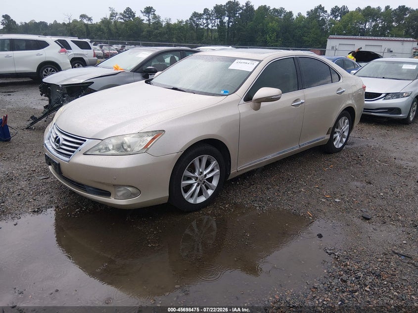 2011 Lexus Es 350 VIN JTHBK1EG4B2419246 IAAI salvage auction — WATER/FLOOD, Clear (Virginia), sold $1,200 on 2026-07-31 (photo 2)