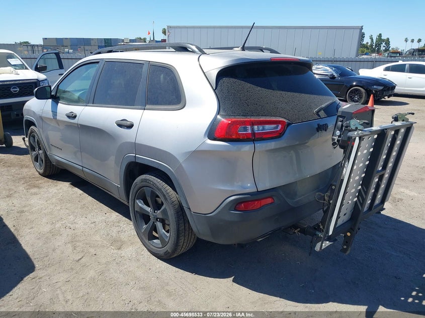 2017 Jeep Cherokee VIN 1C4PJLAB9HW591550 IAAI salvage auction — FRONT END, Salvage Title, sold $1,550 on 2026-08-03 (photo 3)