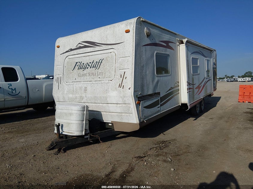 2008 Forest river Flagstaff VIN 4X4TFLE2181820014 IAAI salvage auction — NORMAL WEAR, Original (Texas), sold $25 on 2026-10-08 (photo 2)
