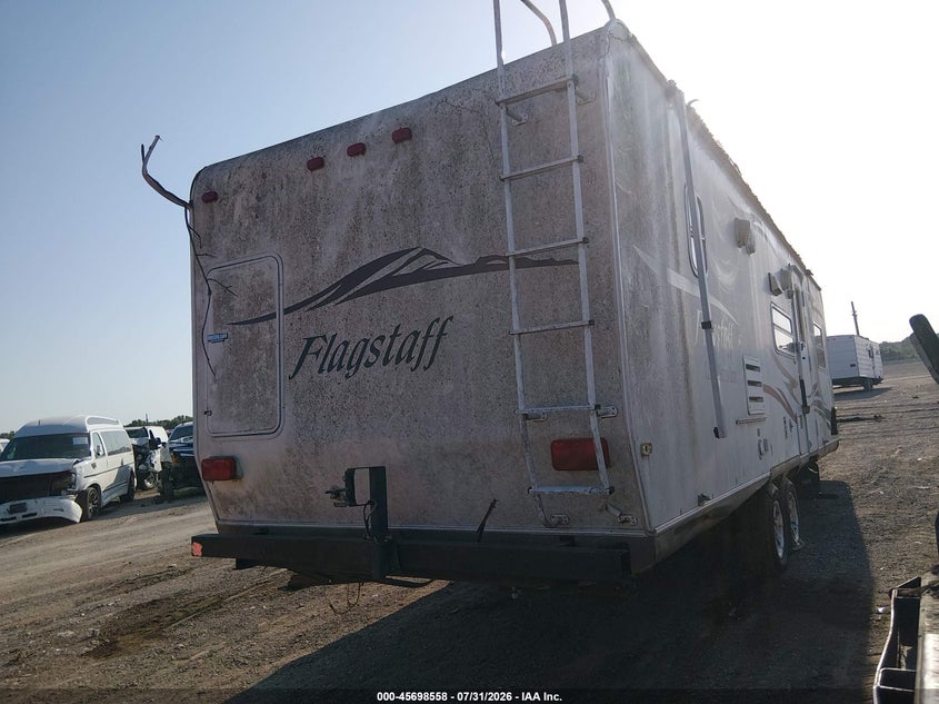 2008 Forest river Flagstaff VIN 4X4TFLE2181820014 IAAI salvage auction — NORMAL WEAR, Original (Texas), sold $25 on 2026-10-08 (photo 4)