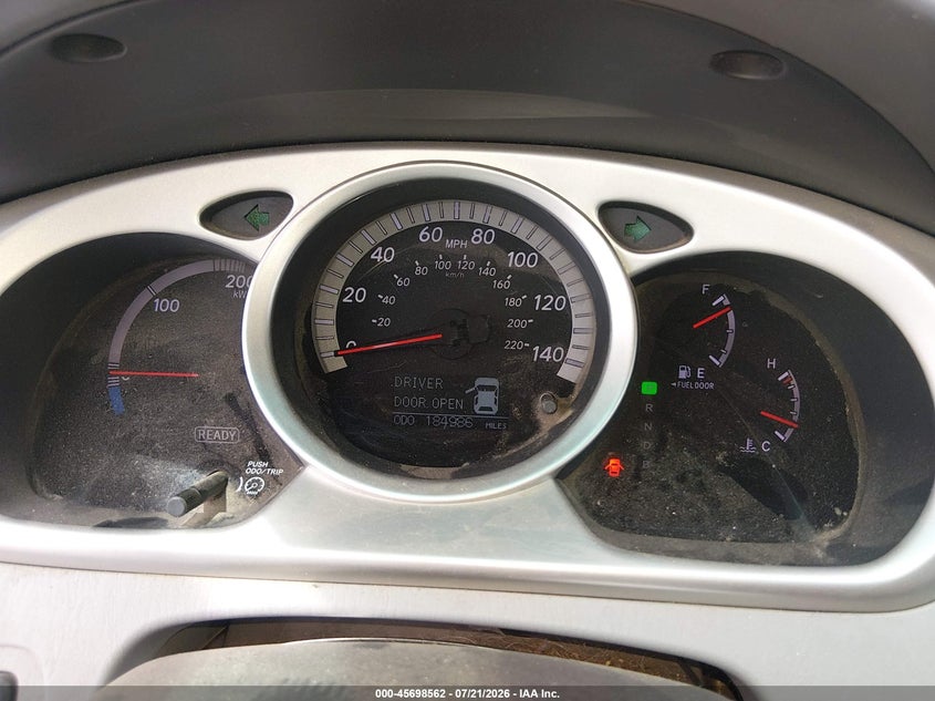 2006 Toyota Highlander hybrid VIN JTEDW21A860015787 IAAI salvage auction — NORMAL WEAR, Peddle Clear Public-Restricted (Oregon), sold $400 on 2026-07-29 (photo 7)