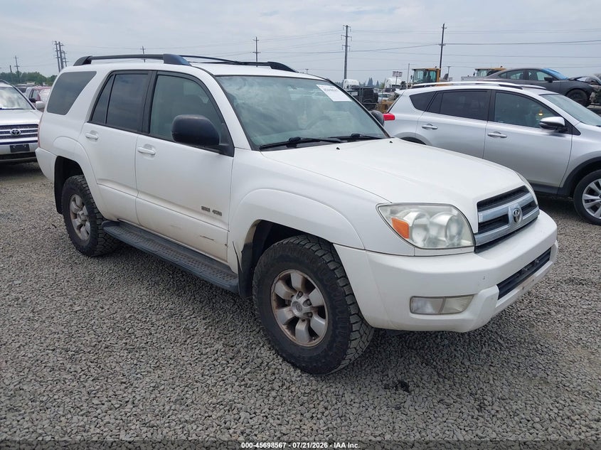 2005 Toyota 4runner VIN JTEBU14R358034739 IAAI salvage auction — NORMAL WEAR, Peddle Clear Public-Restricted (Oregon), sold $2,350 on 2026-07-29 (photo 1)
