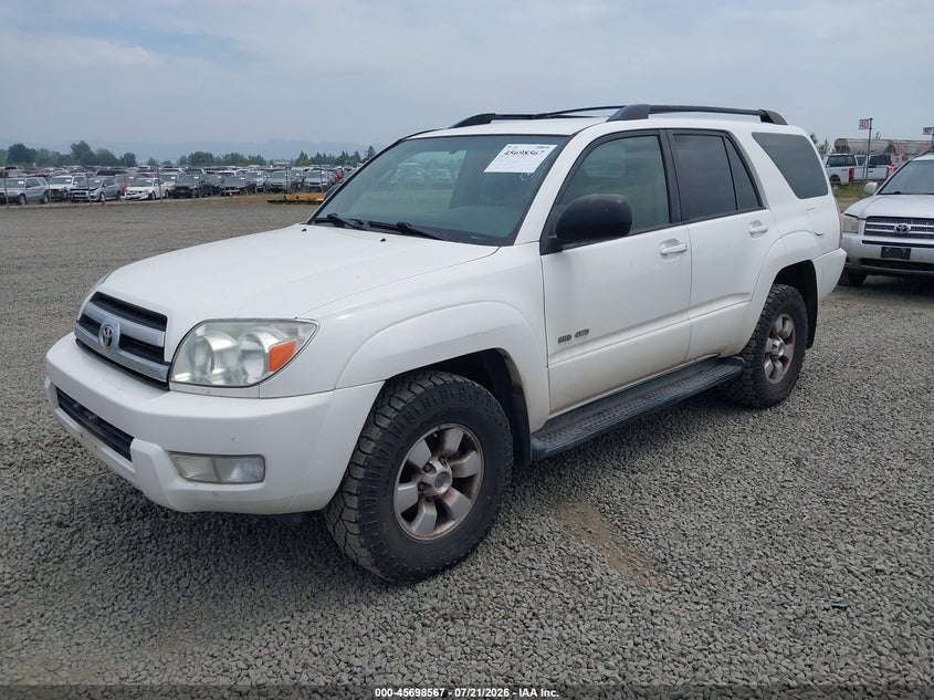 2005 Toyota 4runner VIN JTEBU14R358034739 IAAI salvage auction — NORMAL WEAR, Peddle Clear Public-Restricted (Oregon), sold $2,350 on 2026-07-29 (photo 2)
