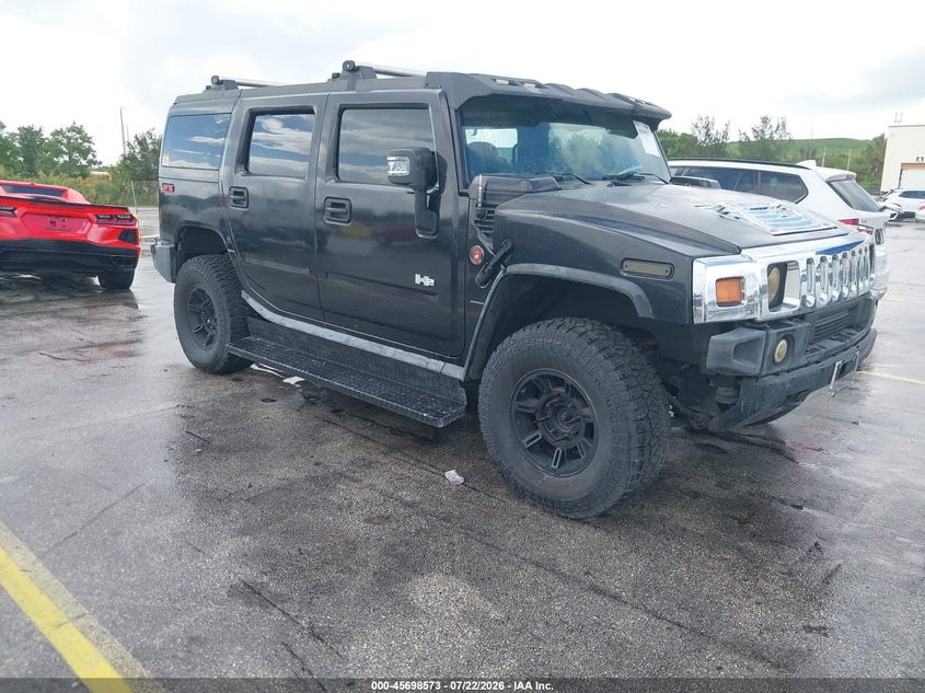 2006 Hummer H2 VIN 5GRGN23U56H115857 IAAI salvage auction — NORMAL WEAR, Clear (Florida), sold $25 on 2026-07-30 (photo 1)