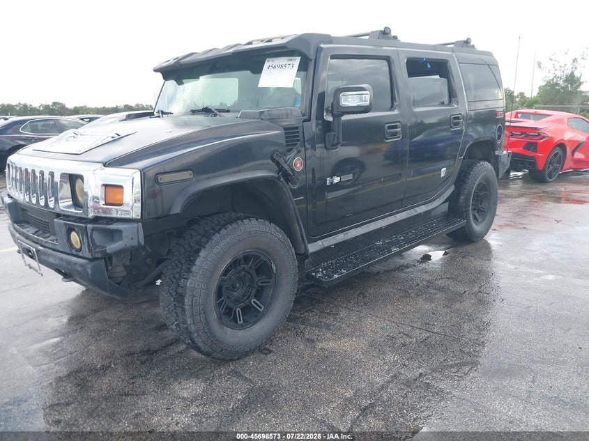 2006 Hummer H2 VIN 5GRGN23U56H115857 IAAI salvage auction — NORMAL WEAR, Clear (Florida), sold $25 on 2026-07-30 (photo 2)