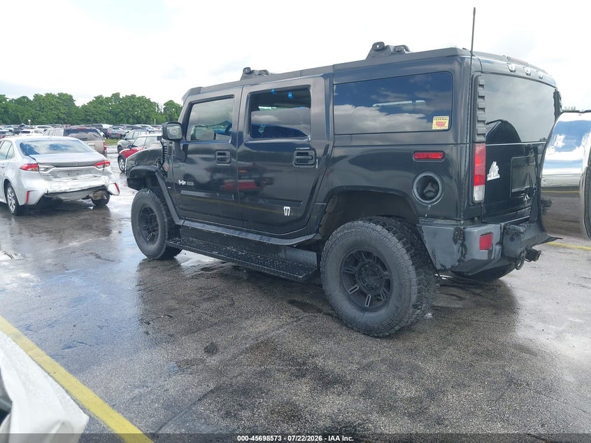 2006 Hummer H2 VIN 5GRGN23U56H115857 IAAI salvage auction — NORMAL WEAR, Clear (Florida), sold $25 on 2026-07-30 (photo 3)