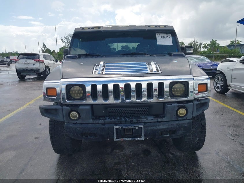 2006 Hummer H2 VIN 5GRGN23U56H115857 IAAI salvage auction — NORMAL WEAR, Clear (Florida), sold $25 on 2026-07-30 (photo 6)