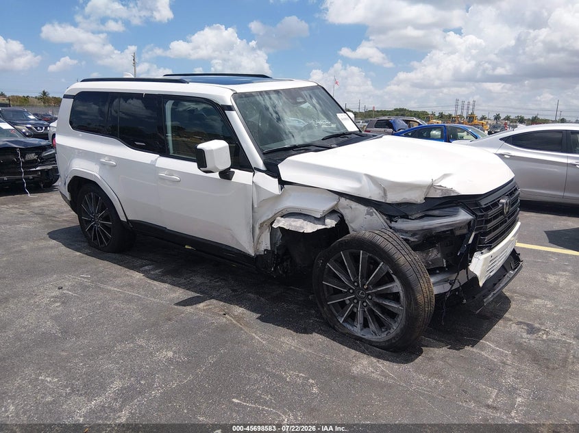 2026 Lexus Gx VIN JTJVBCDX5T5084894 IAAI salvage auction — SIDE, Wait Title, sold $48,000 on 2026-08-10 (photo 1)