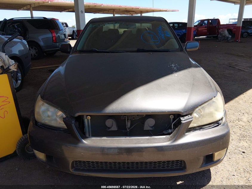 2001 Lexus Is 300 VIN JTHBD182010029054 IAAI salvage auction — FRONT END, Clear (Arizona), sold $25 on 2026-07-28 (photo 6)