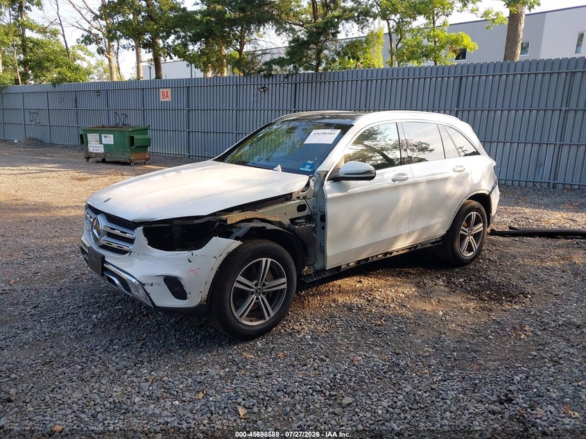 2020 Mercedes-benz Glc VIN W1N0G8DB8LV257655 IAAI salvage auction — LEFT FRONT, Wait Title, sold $9,500 on 2026-09-09 (photo 2)