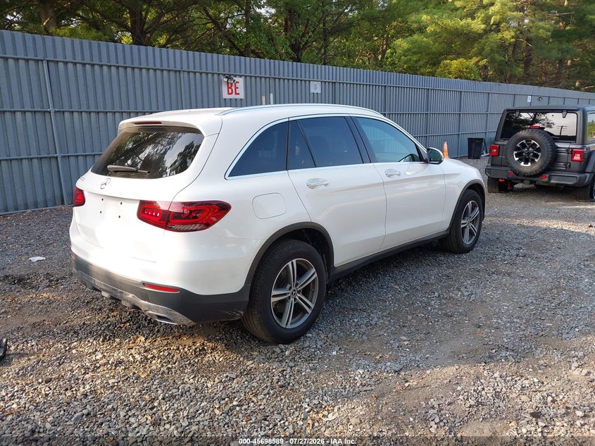 2020 Mercedes-benz Glc VIN W1N0G8DB8LV257655 IAAI salvage auction — LEFT FRONT, Wait Title, sold $9,500 on 2026-09-09 (photo 4)