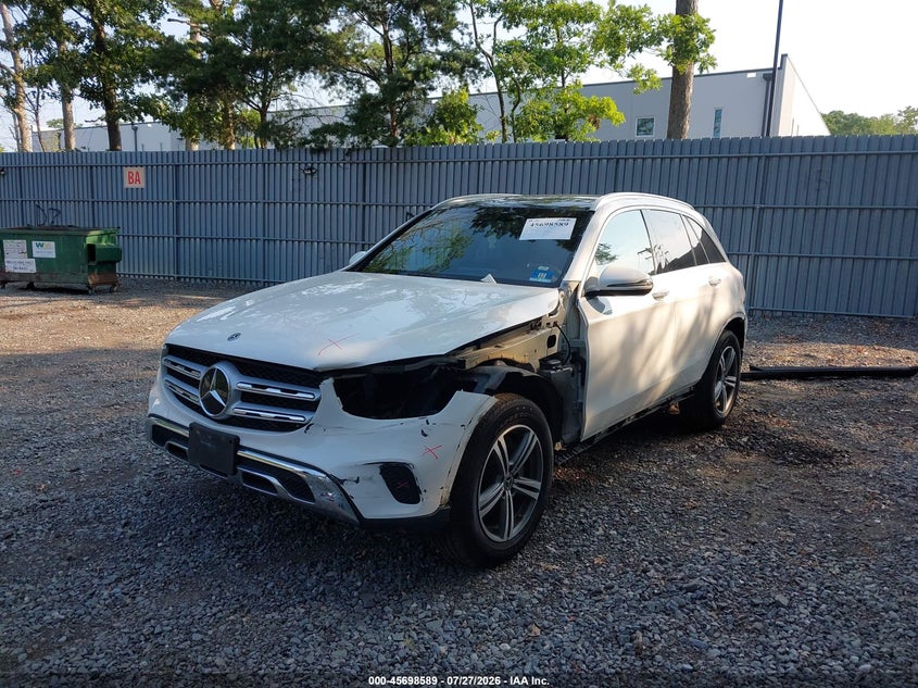 2020 Mercedes-benz Glc VIN W1N0G8DB8LV257655 IAAI salvage auction — LEFT FRONT, Wait Title, sold $9,500 on 2026-09-09 (photo 6)
