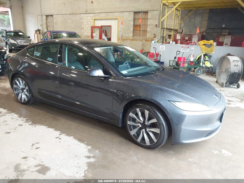2024 Tesla Model 3 VIN 5YJ3E1EB4RF809675 — IAAI salvage auction photo