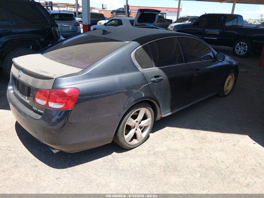 2007 Lexus Gs 430 VIN JTHBN96S475016656 IAAI salvage auction — FRONT END, Restored (Arizona), sold $25 on 2026-07-28 (photo 4)