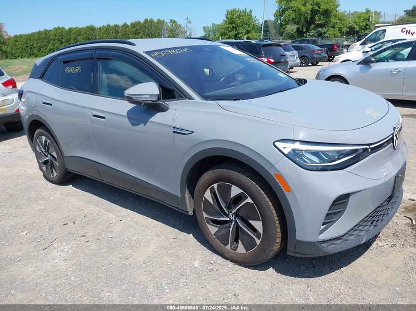 2022 Volkswagen Id.4 VIN WVGJNPE21NP070156 IAAI salvage auction — LEFT SIDE, Salvage Title, sold $8,750 on 2026-08-13 (photo 1)