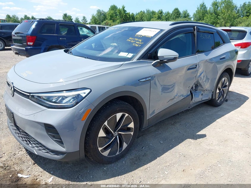 2022 Volkswagen Id.4 VIN WVGJNPE21NP070156 IAAI salvage auction — LEFT SIDE, Salvage Title, sold $8,750 on 2026-08-13 (photo 2)