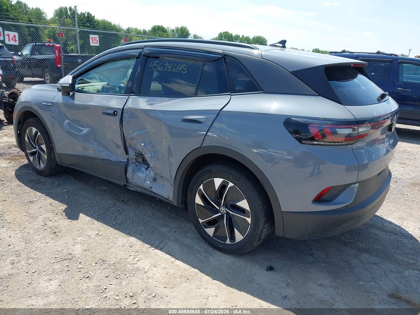2022 Volkswagen Id.4 VIN WVGJNPE21NP070156 IAAI salvage auction — LEFT SIDE, Salvage Title, sold $8,750 on 2026-08-13 (photo 3)