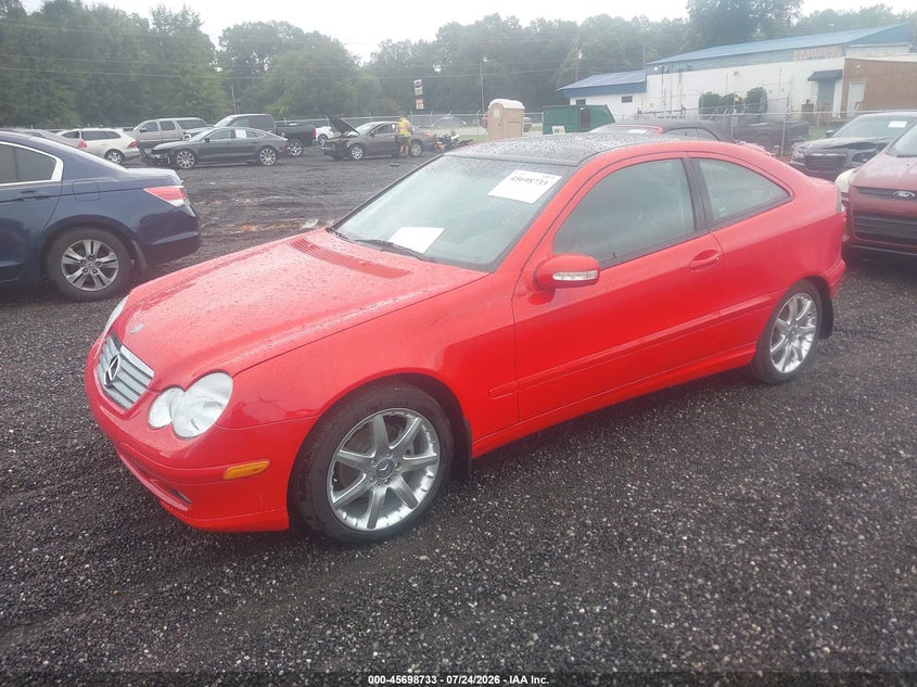 2002 Mercedes-benz C class VIN WDBRN47J62A338884 IAAI salvage auction — NORMAL WEAR, Clear (South Carolina), sold $12,250 on 2026-08-04 (photo 2)