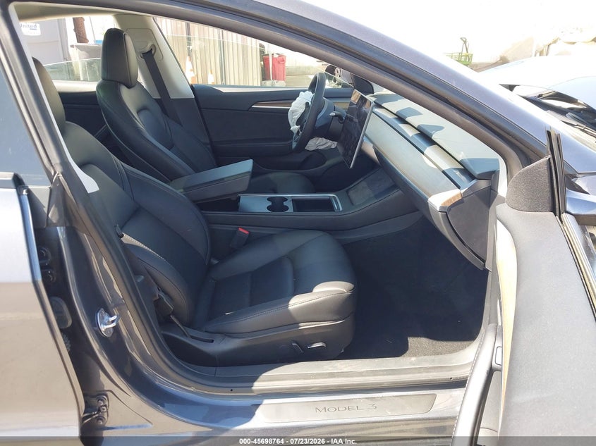 2023 Tesla Model 3 VIN 5YJ3E1EA2PF591868 IAAI salvage auction — FRONT END, Wait Title, sold $6,400 on 2026-09-06 (photo 5)