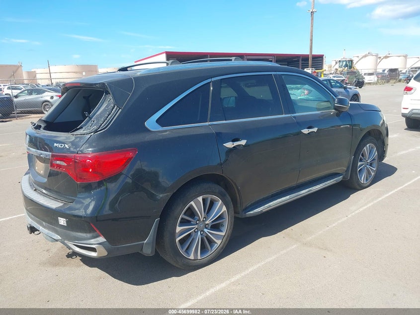 2018 Acura Mdx VIN 5J8YD3H58JL004887 IAAI salvage auction — ENGINE DAMAGE, Wait Title, sold $3,300 on 2026-09-08 (photo 4)