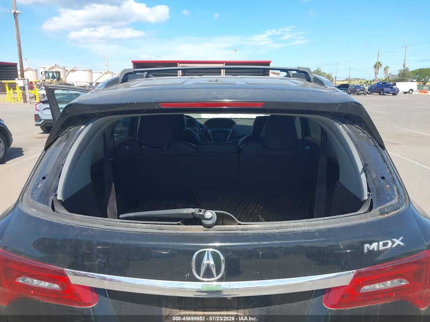 2018 Acura Mdx VIN 5J8YD3H58JL004887 IAAI salvage auction — ENGINE DAMAGE, Wait Title, sold $3,300 on 2026-09-08 (photo 6)