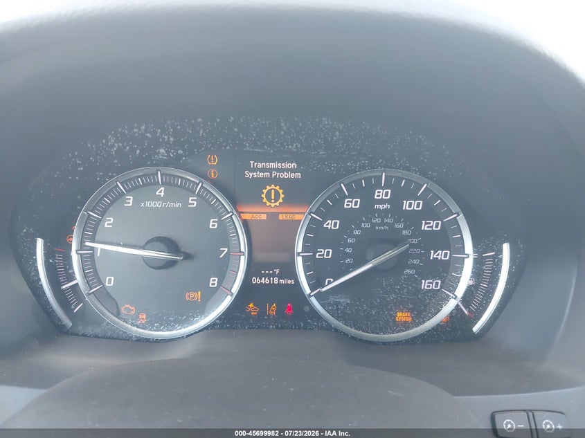 2018 Acura Mdx VIN 5J8YD3H58JL004887 IAAI salvage auction — ENGINE DAMAGE, Wait Title, sold $3,300 on 2026-09-08 (photo 7)