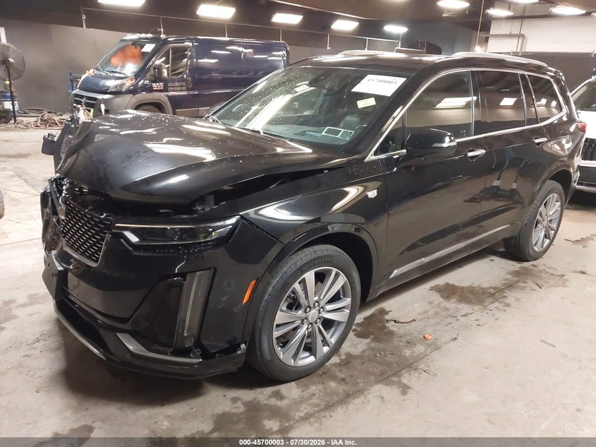 2024 Cadillac Xt6 VIN 1GYKPDRS0RZ709532 IAAI salvage auction — FRONT END, Salvage Title, sold $15,800 on 2026-08-28 (photo 2)