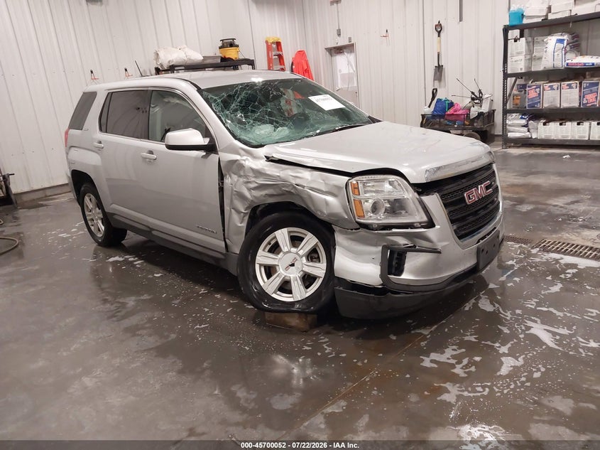 2016 Gmc Terrain VIN 2GKFLSEK6G6181120 IAAI salvage auction — RIGHT FRONT, Salvage Title, sold $825 on 2026-08-20 (photo 1)