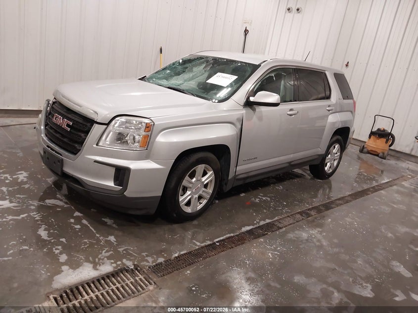 2016 Gmc Terrain VIN 2GKFLSEK6G6181120 IAAI salvage auction — RIGHT FRONT, Salvage Title, sold $825 on 2026-08-20 (photo 2)