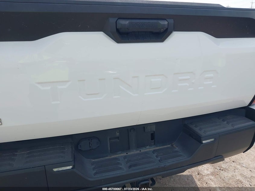 2022 Toyota Tundra VIN 5TFLA5DB4NX052684 IAAI salvage auction — REAR END, Enterprise Vehicles Clear Only (Texas), sold $32,250 on 2026-07-27 (photo 6)