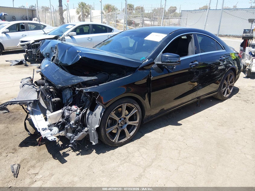 2016 Mercedes-benz Cla-klasse VIN WDDSJ4ED4GN382771 IAAI salvage auction — FRONT END, Wait Title, sold $775 on 2026-08-30 (photo 2)