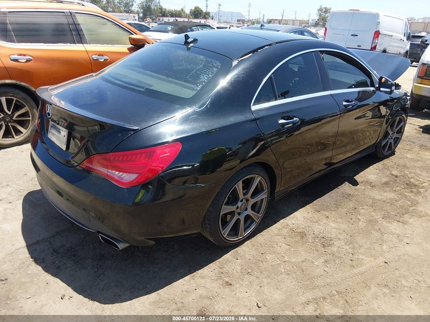 2016 Mercedes-benz Cla-klasse VIN WDDSJ4ED4GN382771 IAAI salvage auction — FRONT END, Wait Title, sold $775 on 2026-08-30 (photo 4)